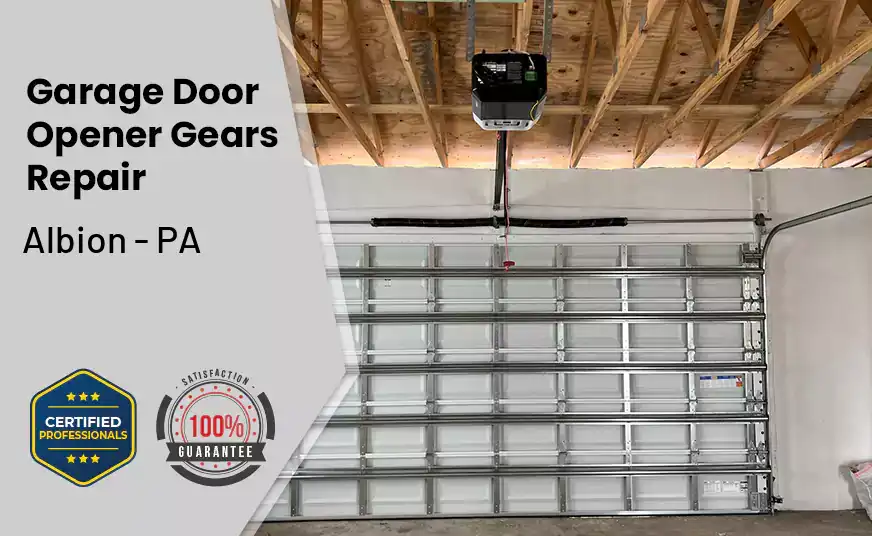 Garage Door Opener Gears Repair Albion - PA 