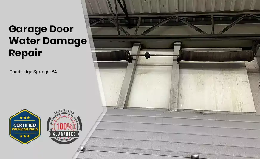 Garage Door Water Damage Repair Cambridge Springs-PA 