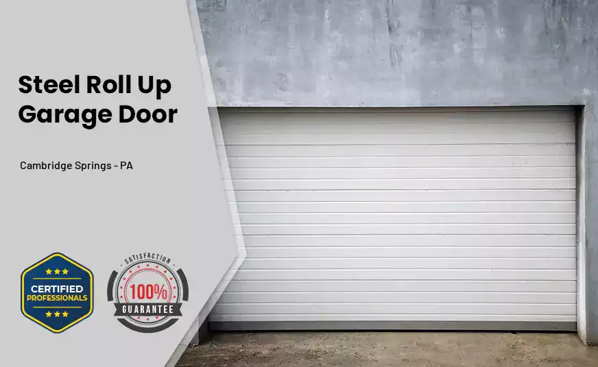 steel roll up garage door Cambridge Springs - PA 