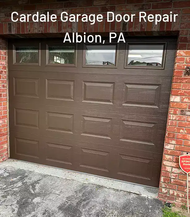  Cardale Garage Door Repair Albion, PA