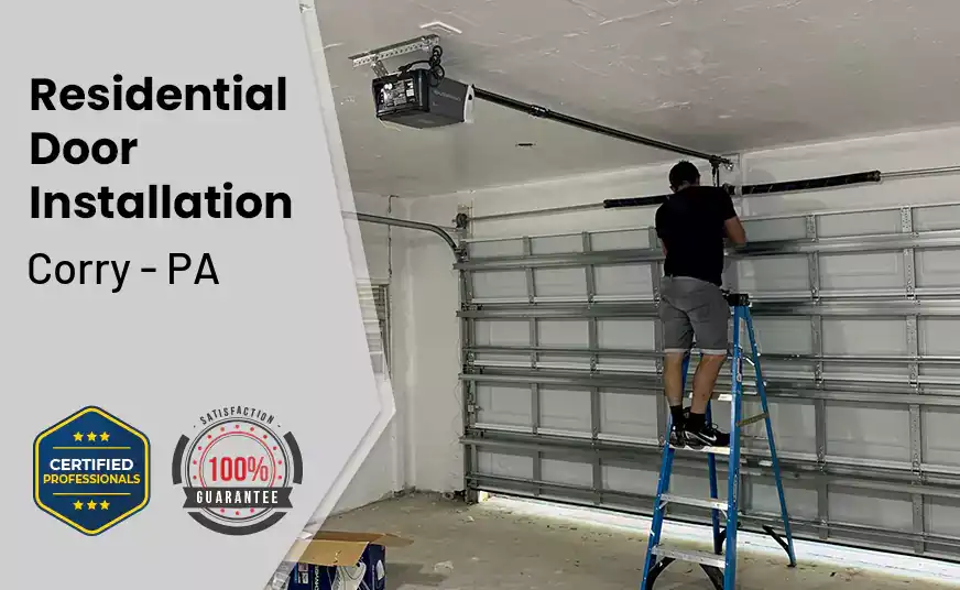 Residential Door Installation Corry - PA 