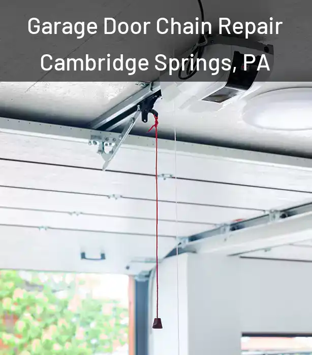  Garage Door Chain Repair Cambridge Springs, PA