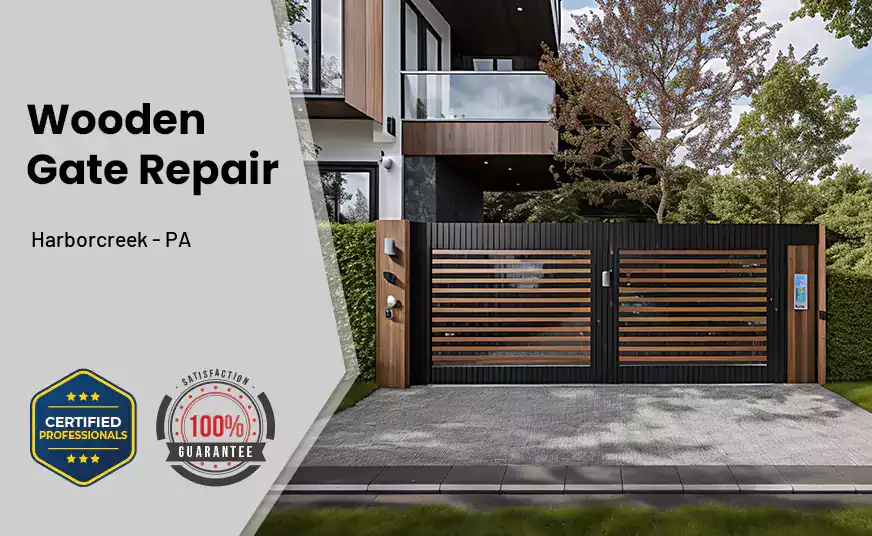Wooden Gate Repair Harborcreek - PA 