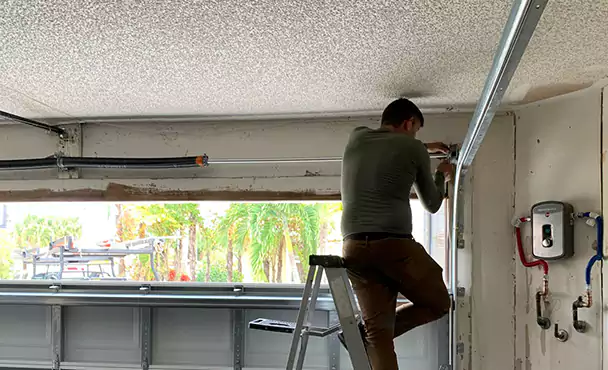 Garage Door Rail Replacement in Erie, PA