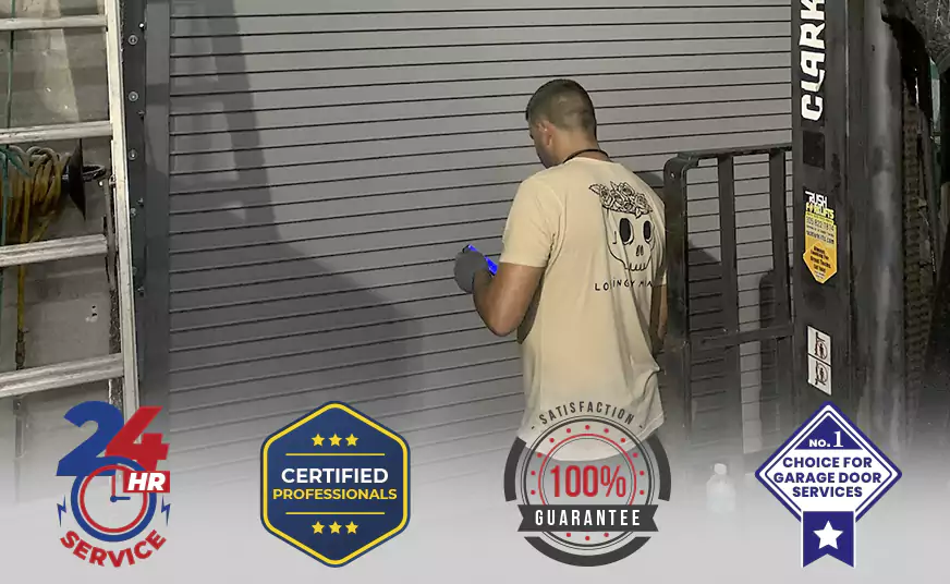 Garage Door Bottom Panel Repair in Erie, PA