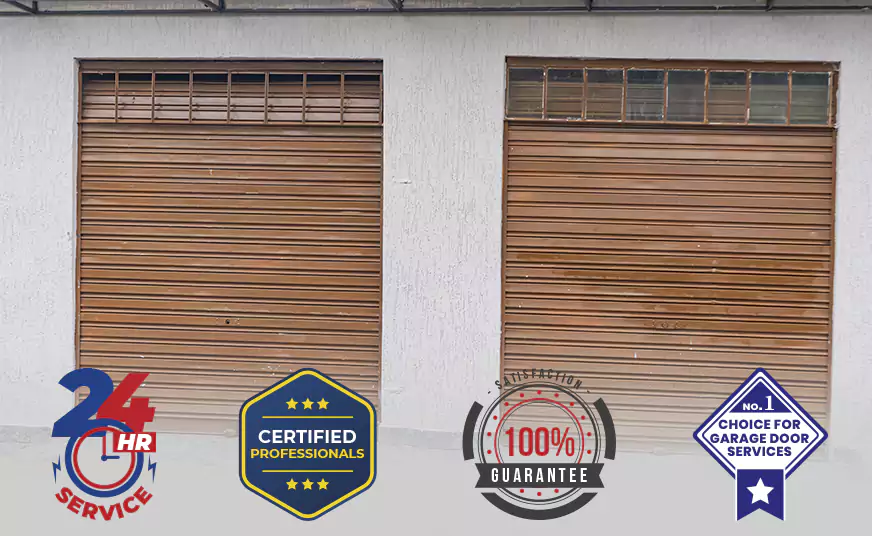 Residential Wood Roll Up Garage Doors in Erie, PA