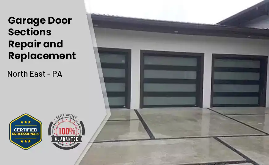 Garage Door Sections Repair and Replacement North East - PA 
