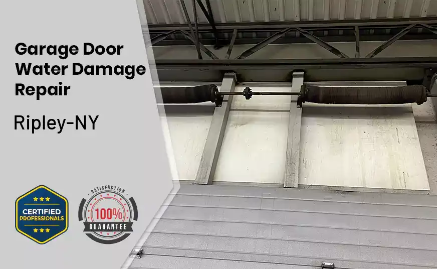 Garage Door Water Damage Repair Ripley-NY 
