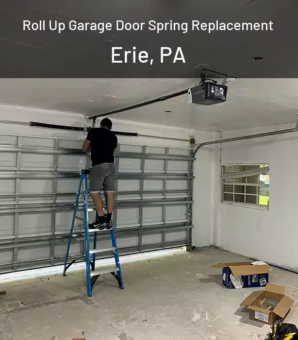  Roll Up Garage Door Spring Replacement Erie, PA