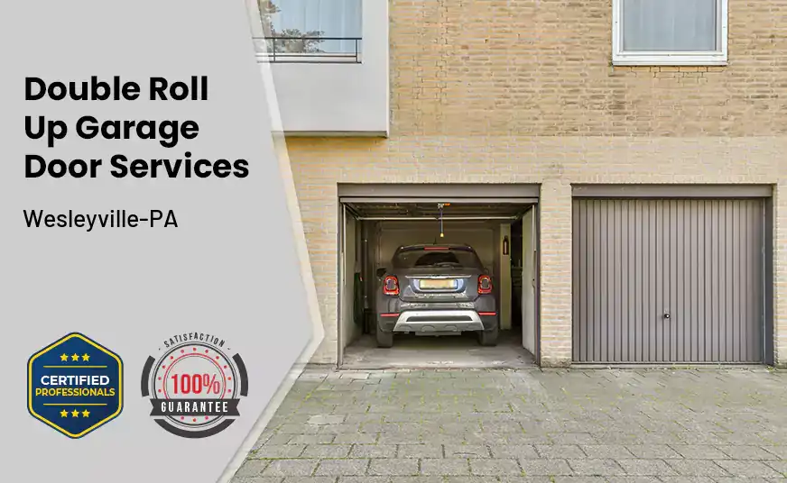 Double Roll Up Garage Doors Wesleyville-PA 