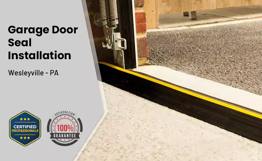 Garage Door Seal Installation  Wesleyville - PA 
