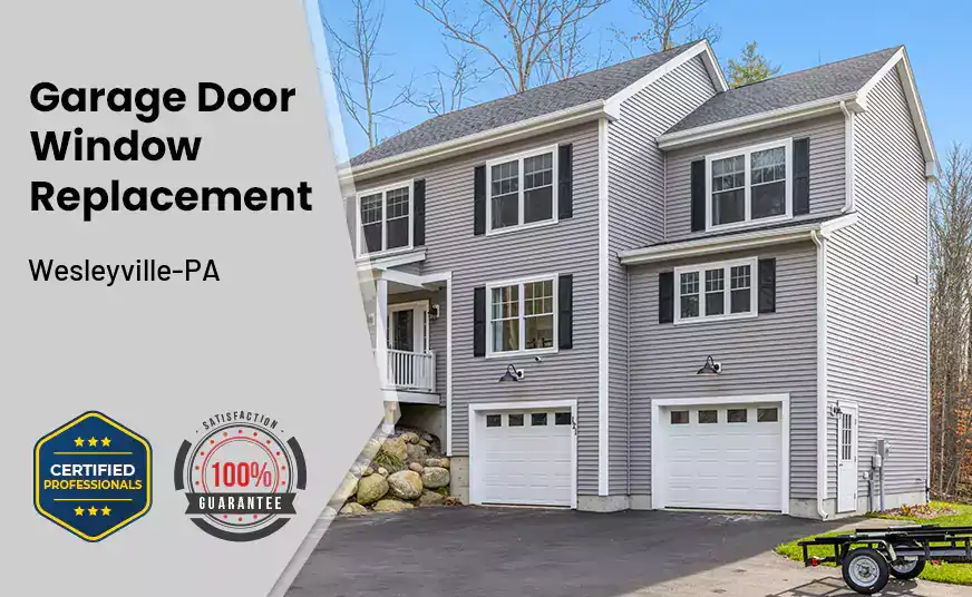 Garage Door Window Replacement Wesleyville-PA 